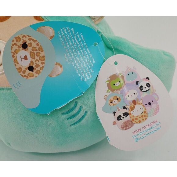 Squishmallows Lexie the Cheetah In a Stingray Costume 7" Plush Kellytoy Tags - Picture 5 of 5